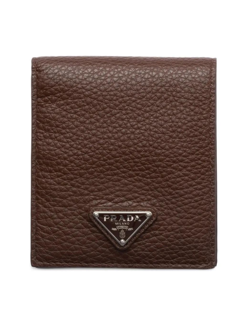 Portafoglio di Prada in Brown da Uomo