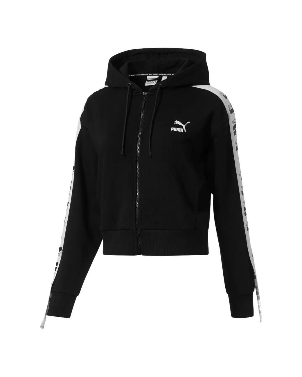 PUMA Black Revolt Full-Zip Hoodie