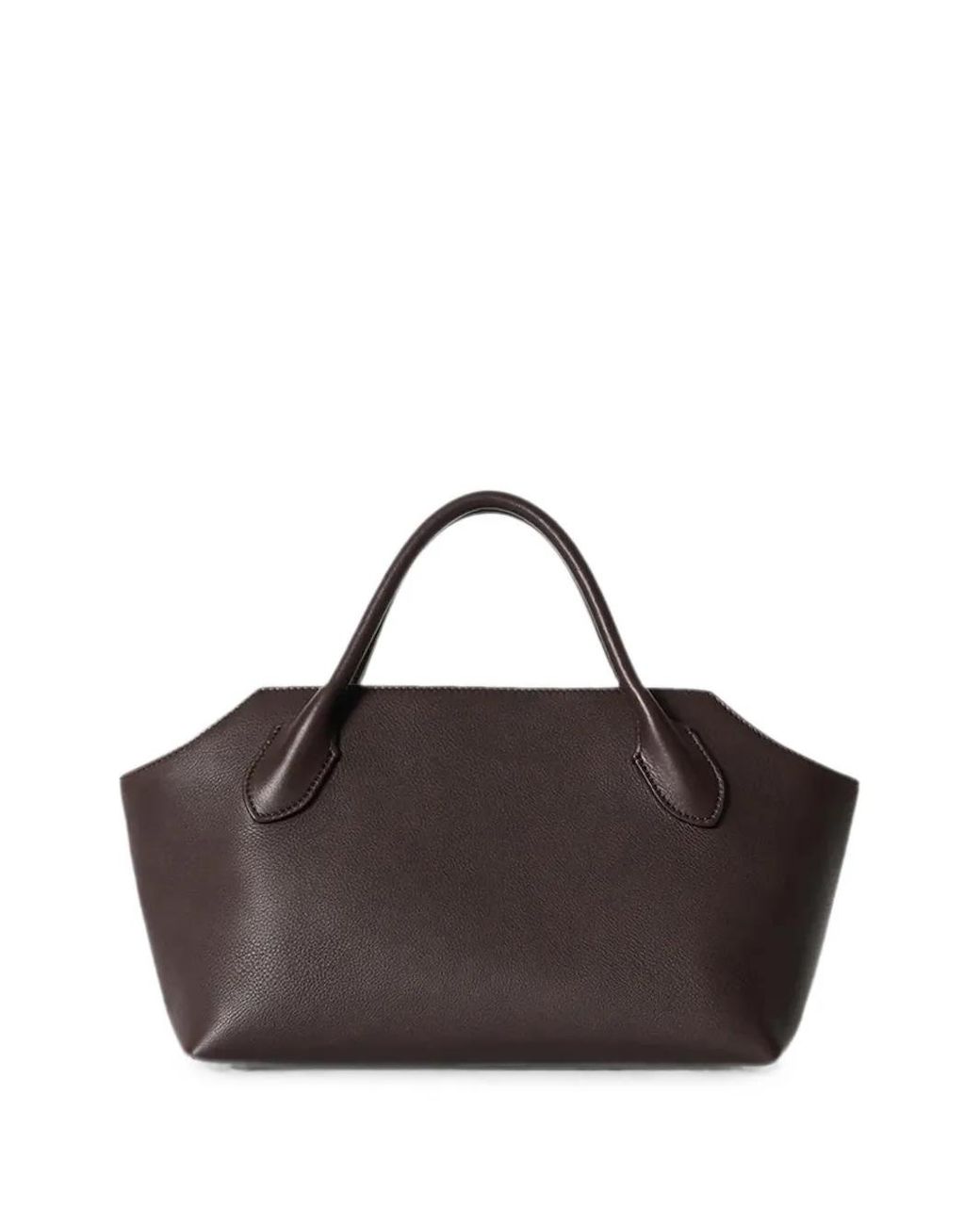 The Row Brown Terrasse Bauletto Tote Bag