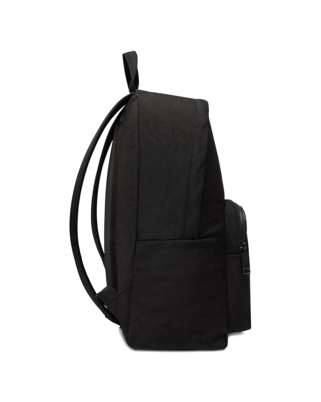 Boss Black Zip-Up Backpack for men