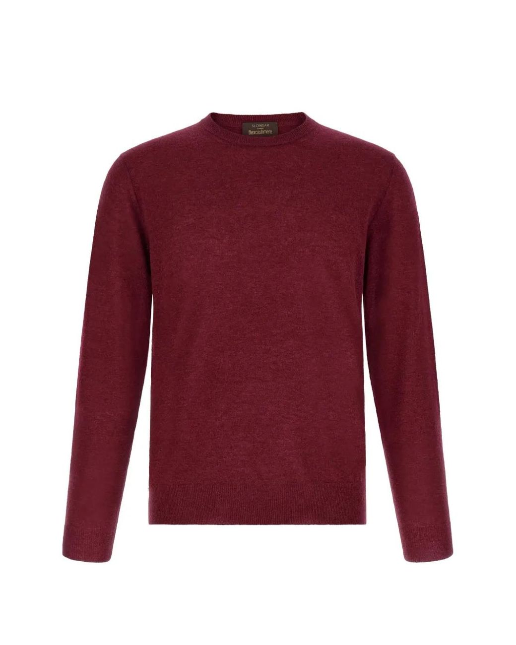 Zanone Red Flexcashmere Crew-Neck Sweater for men