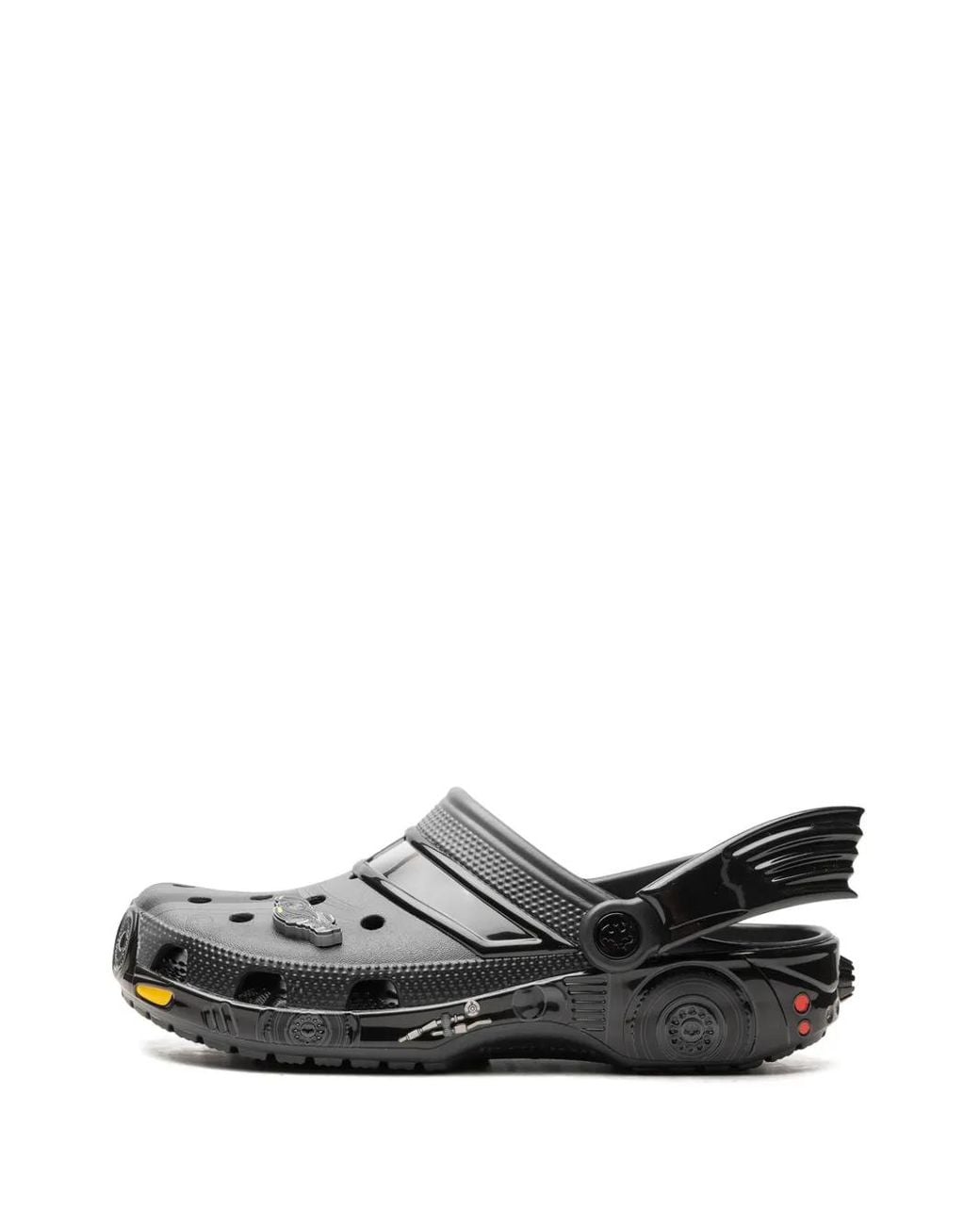 CROCSTM Black Classic Clog "Batmobile" Sandals for men