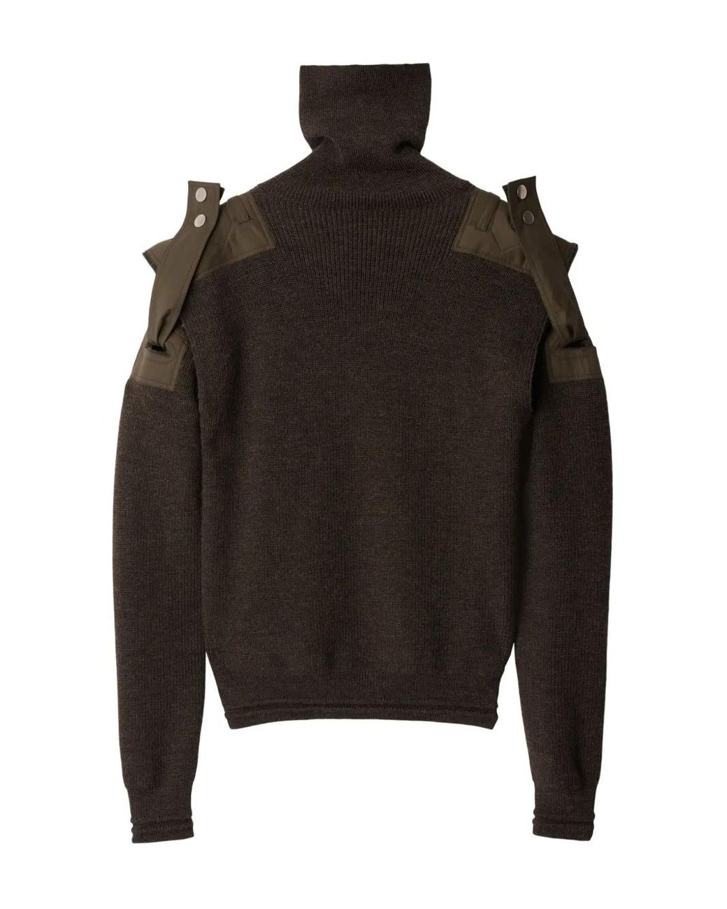 Pull À Manches Détachables Burberry pour homme en coloris Black