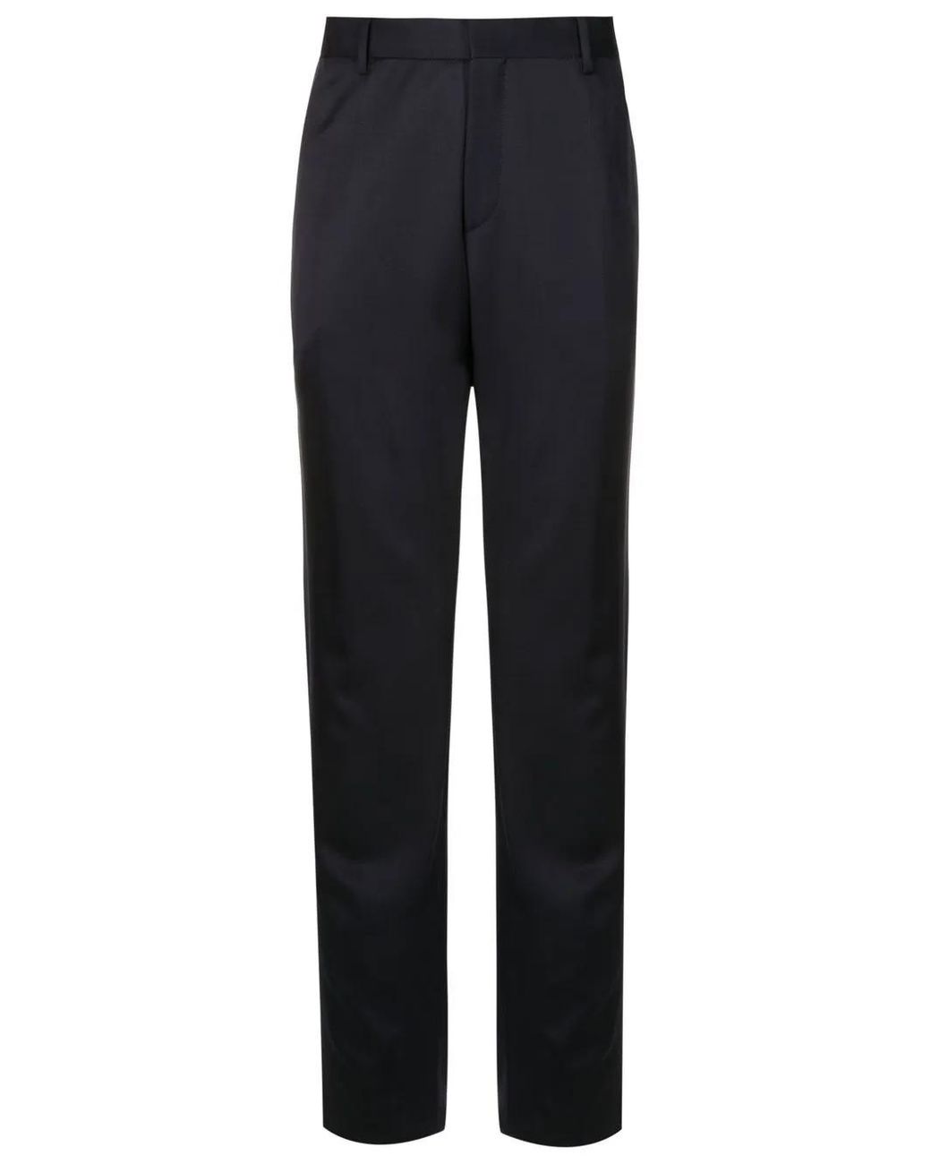 Boss Blue Slim-Fit Trousers for men