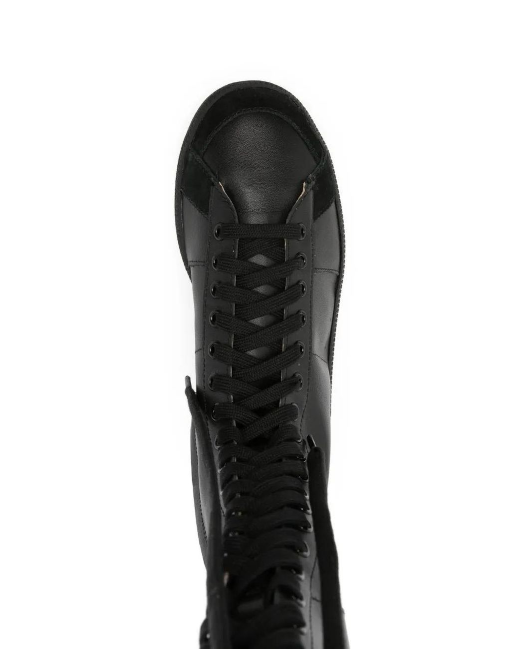 Patrizia Pepe Black Boxeur Skin '93 Sneakers
