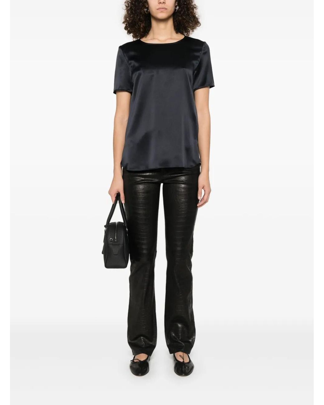 Max Mara Black Dida Blouse