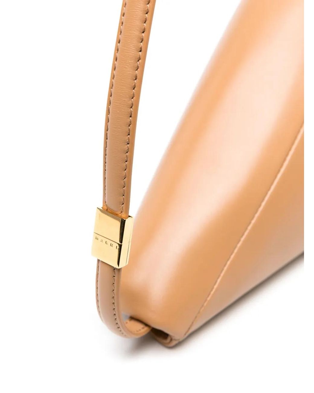 Marni Natural Prisma Triangle Shoulder Bag