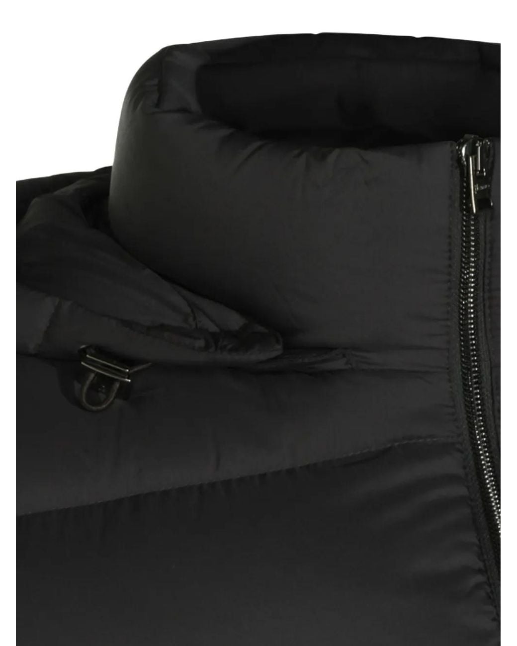 Plumífero Con Capucha Herno de hombre de color Black