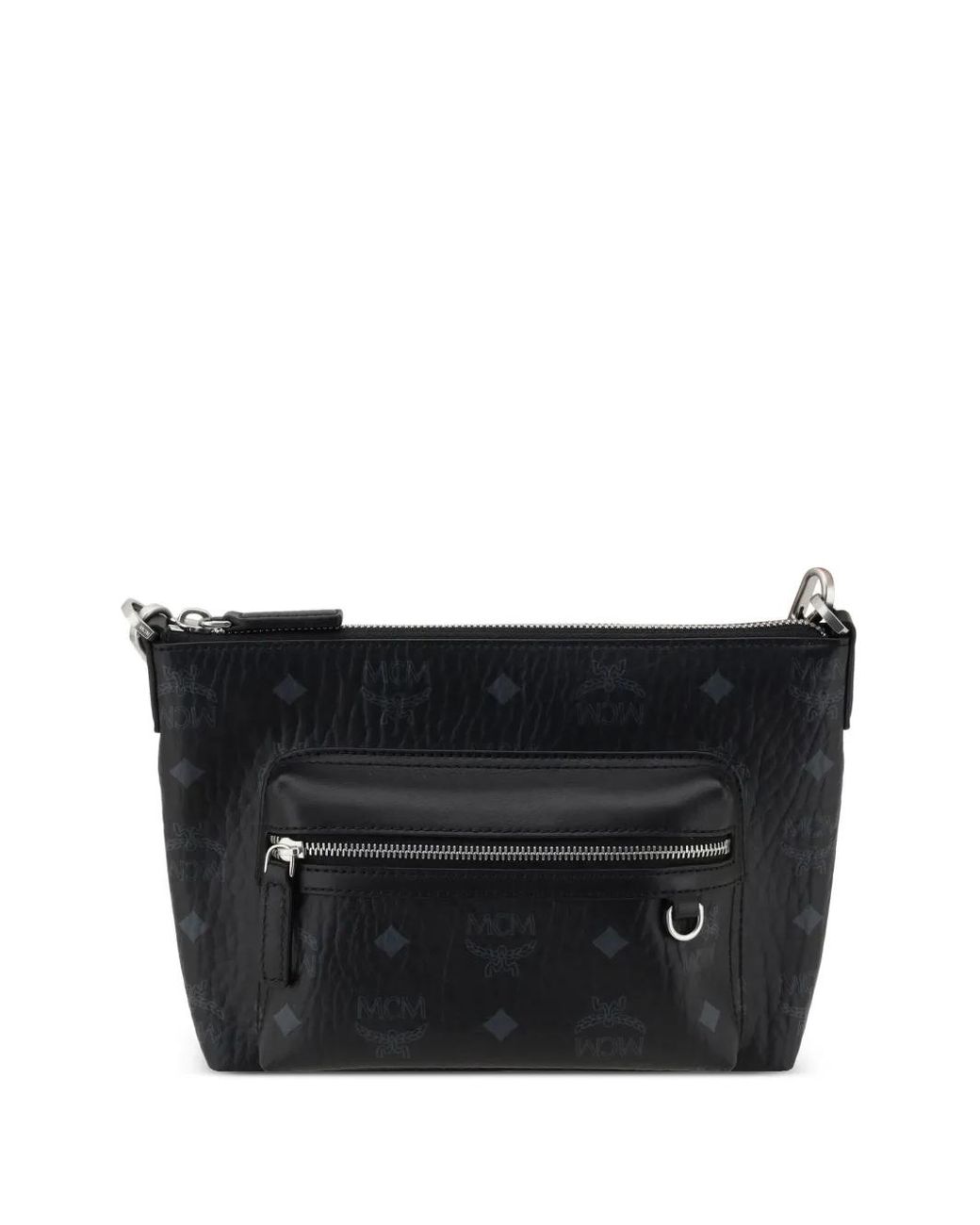 MCM Black Small Aren Crossbody Bag for men