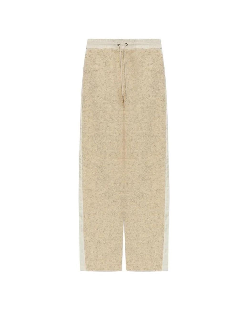 Moncler Natural Teddy Track Pants