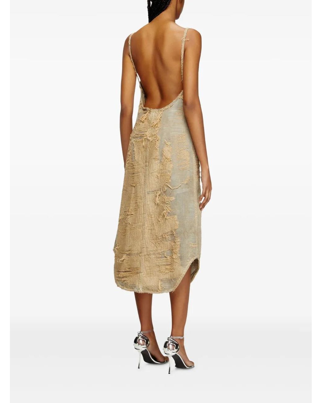 DIESEL Natural De-Vera Fsg Fitted Dress