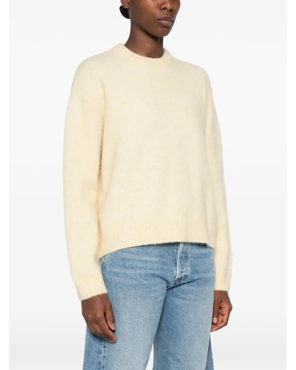 A.P.C. Natural Crew-Neck Sweater