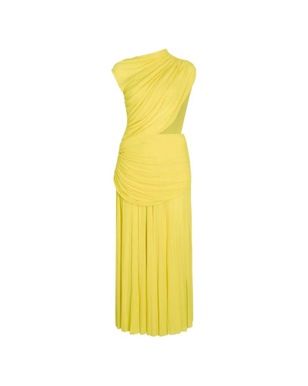 Proenza Schouler Yellow Irma Dress