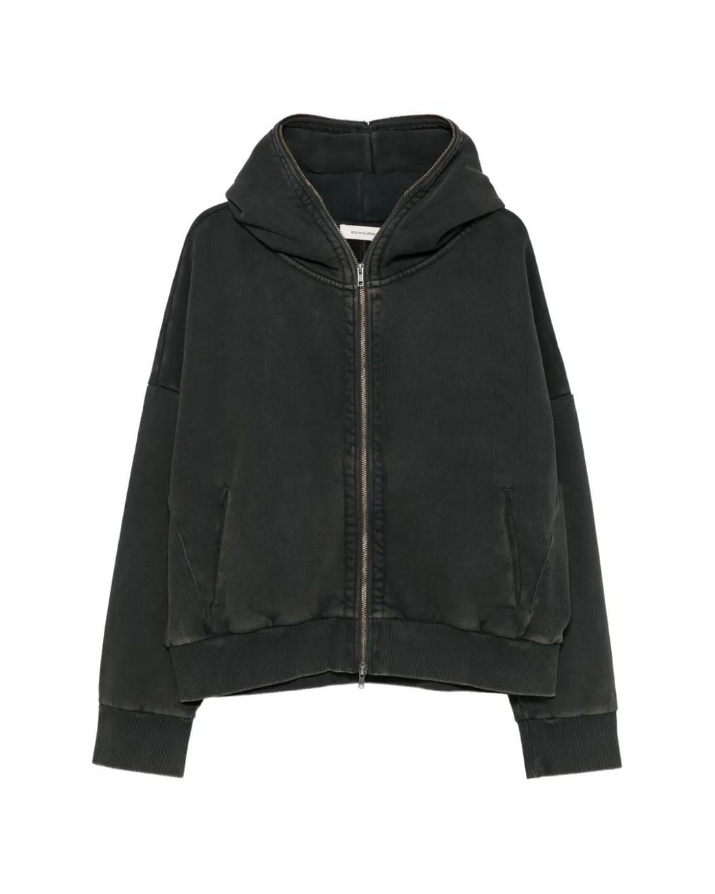 Entire studios Black Zip-Up Hoodie
