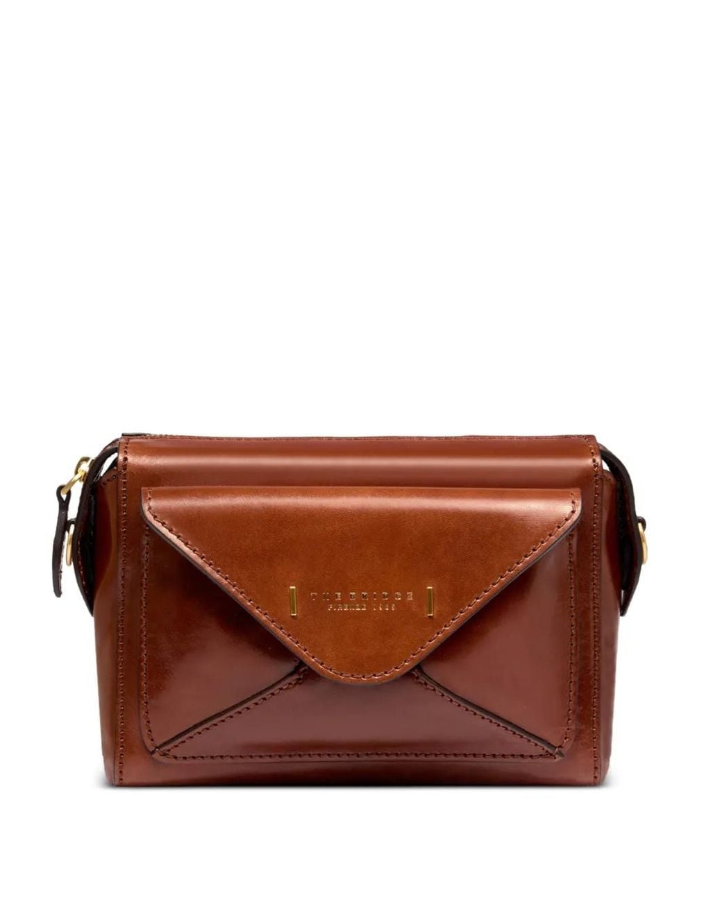 The Bridge Brown Leather Cross Body Bag