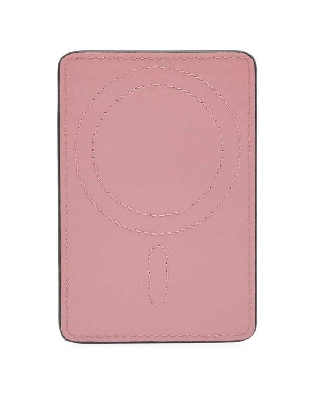 Piquadro Pink Magsafe Leather Card Holder
