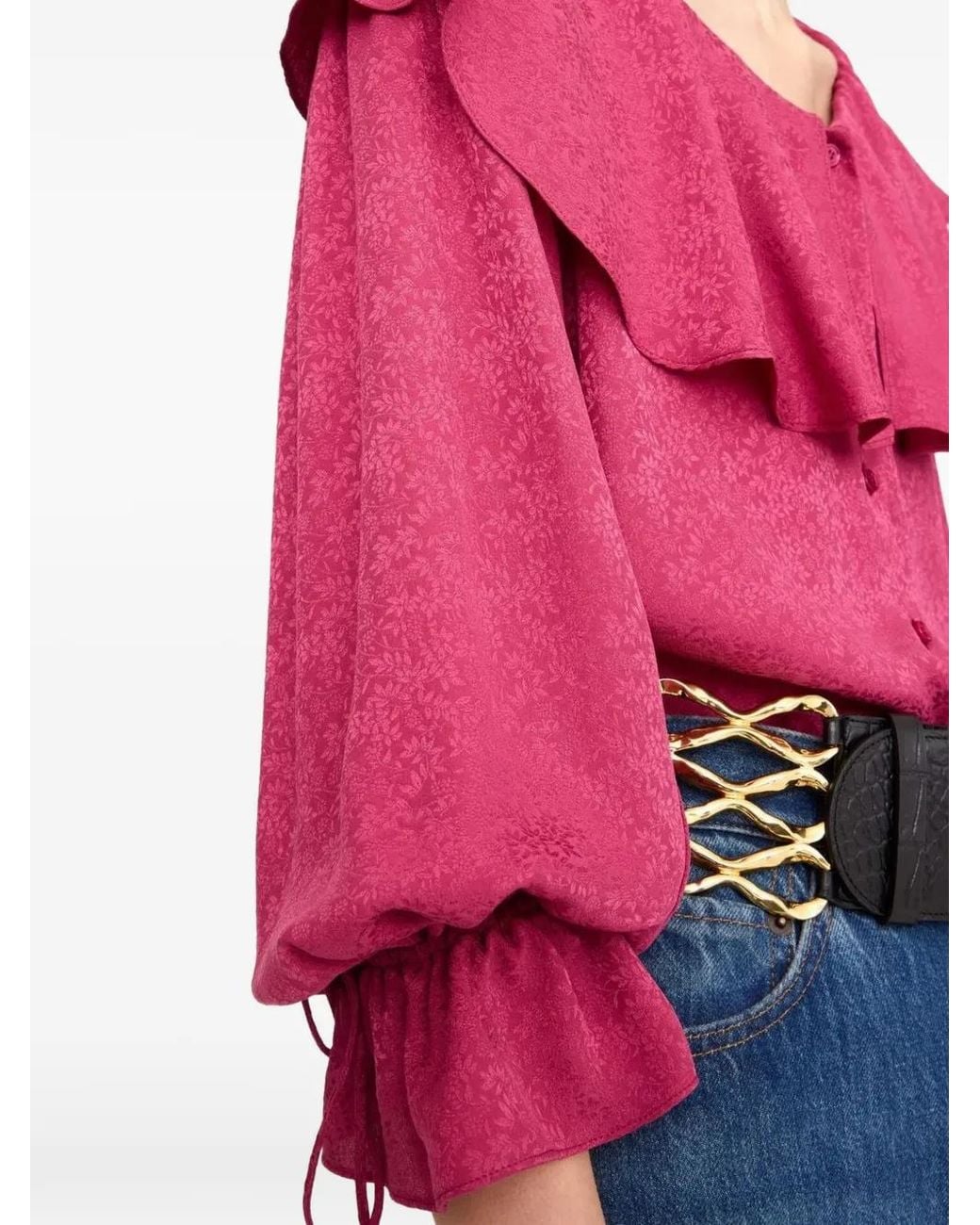 Chloé Pink Silk Ht36