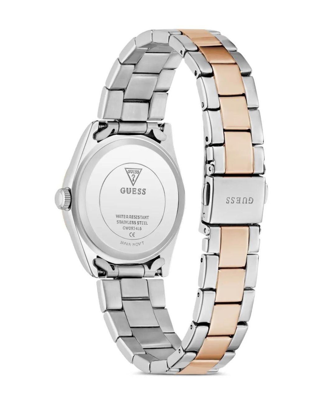 Guess White Two-Tone 32Mm Watch