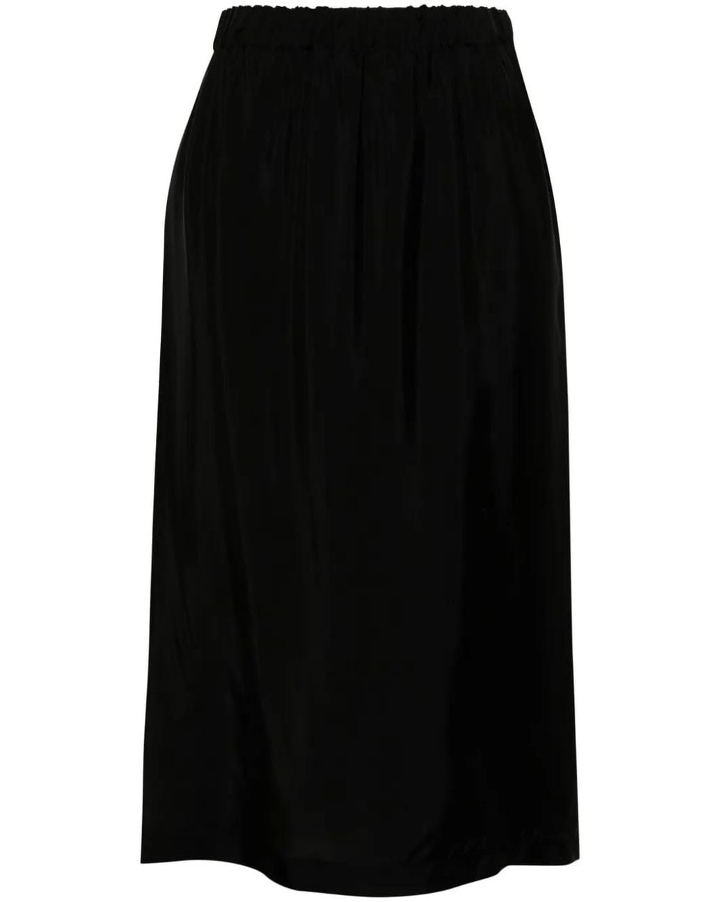 Fabiana Filippi Black Banana Straight Skirt