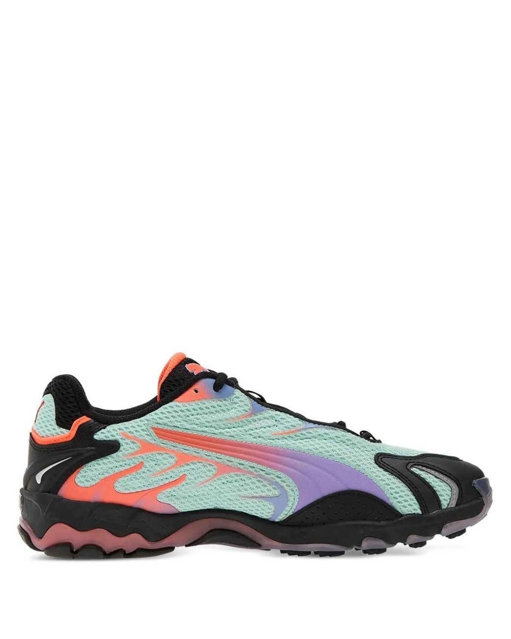 PUMA Blue Inhale Mesh Sneakers