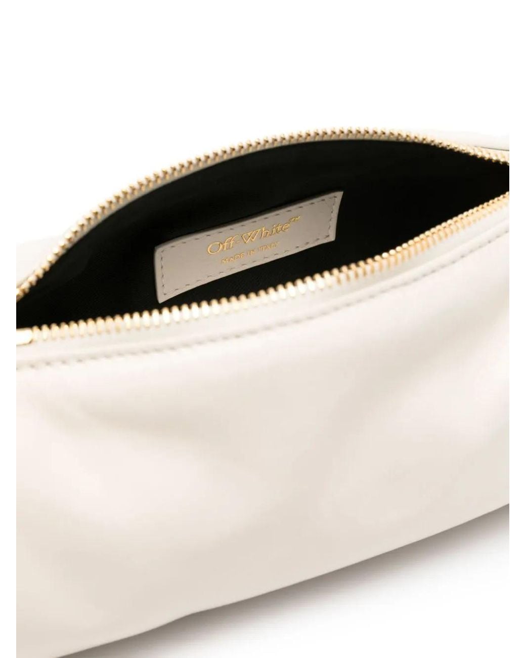 Off-White c/o Virgil Abloh Natural Torpedo Leather Mini Bag