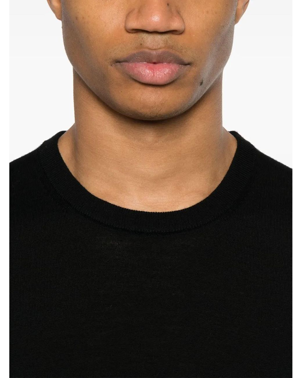 Michael Kors Black Wool T-Shirt for men