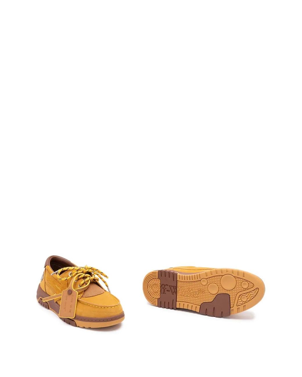 Off-White c/o Virgil Abloh Orange Arrow-Embellishment Sneakers for men