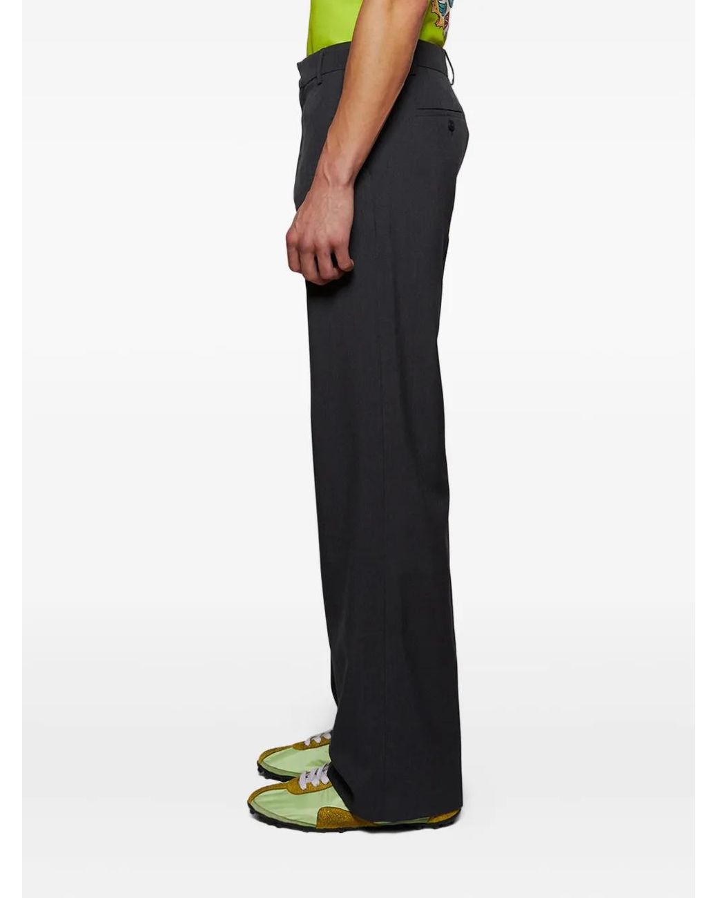 Bluemarble Gray Tailored Trousers for men