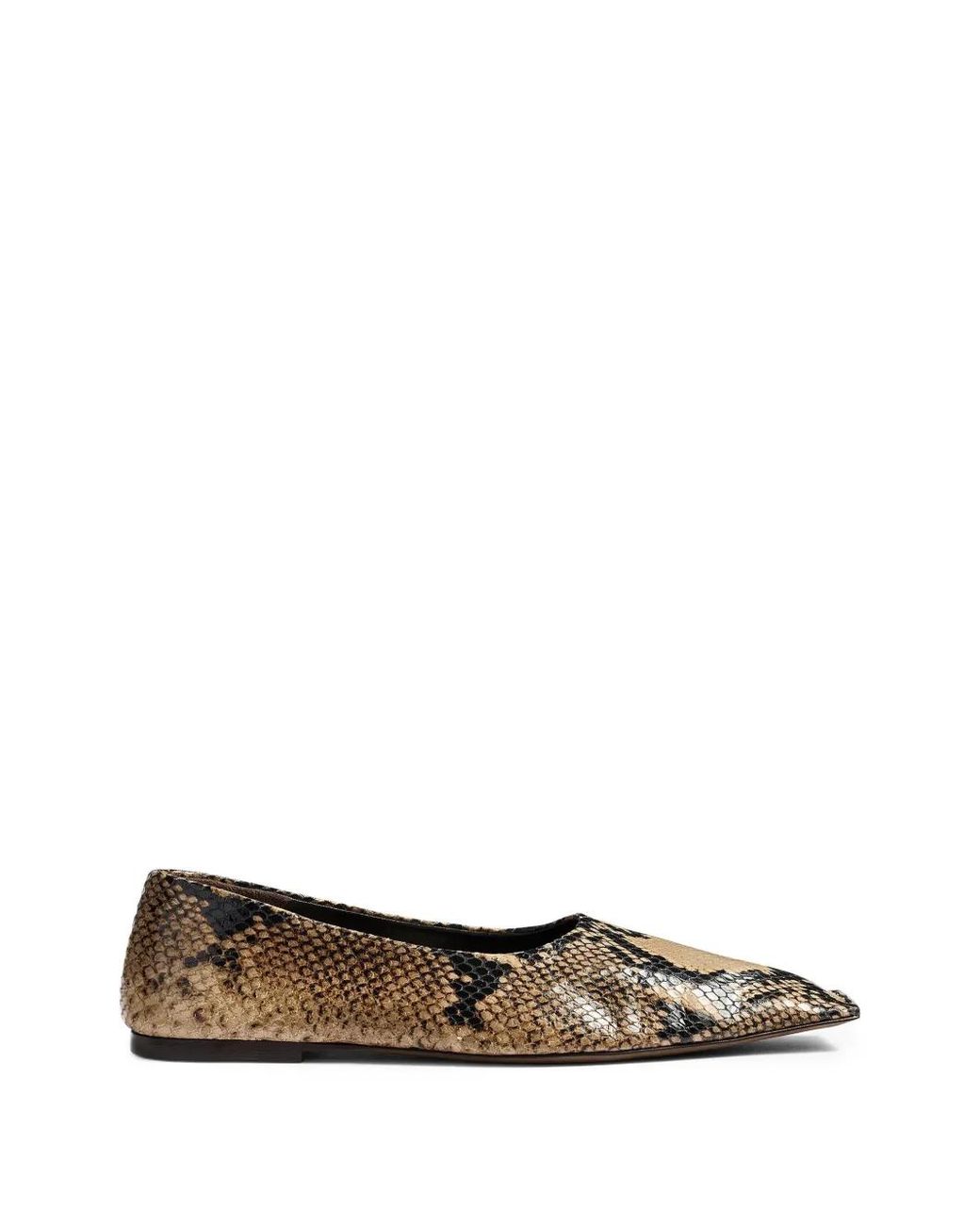 Khaite White Ballerines Marlene