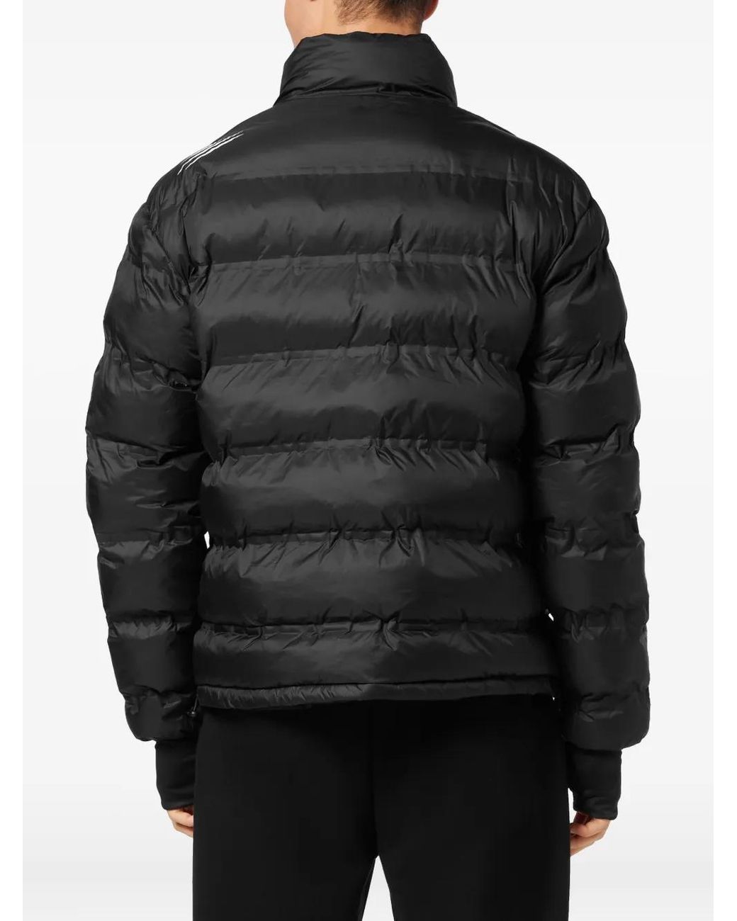 Philipp Plein Black Scratch Jacket for men