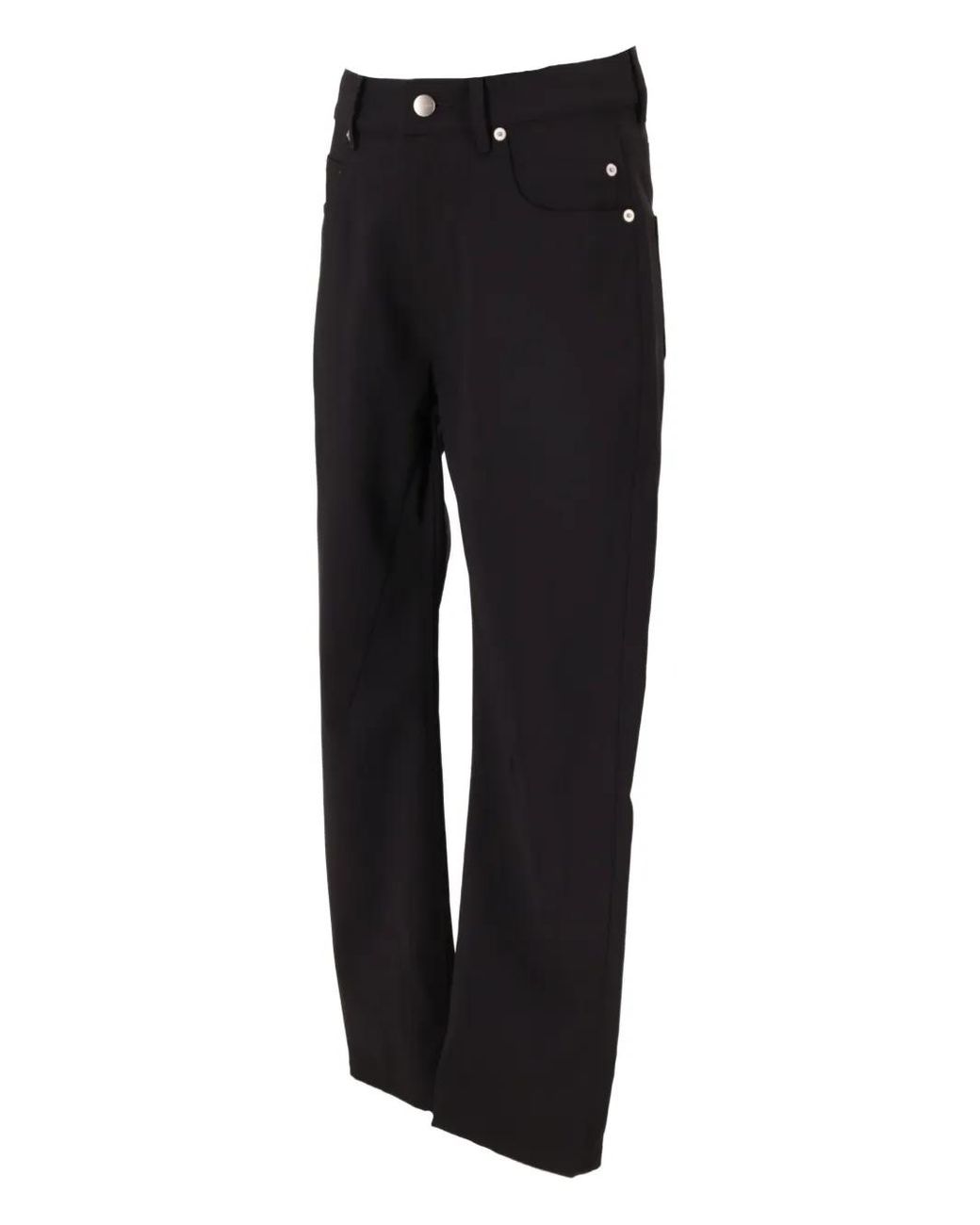 Rick Owens Black Five-Pockets Trousers