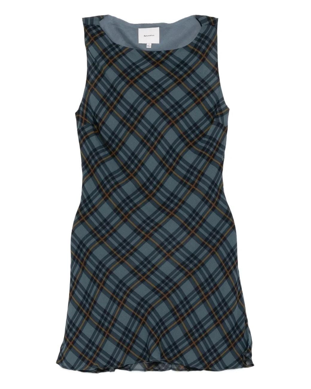 Reformation Green Dale Dress