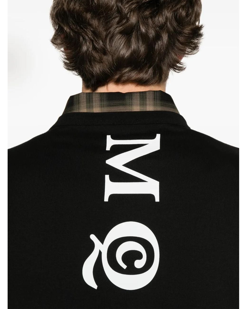 McQueen Oversized T-Shirt in het Black voor heren