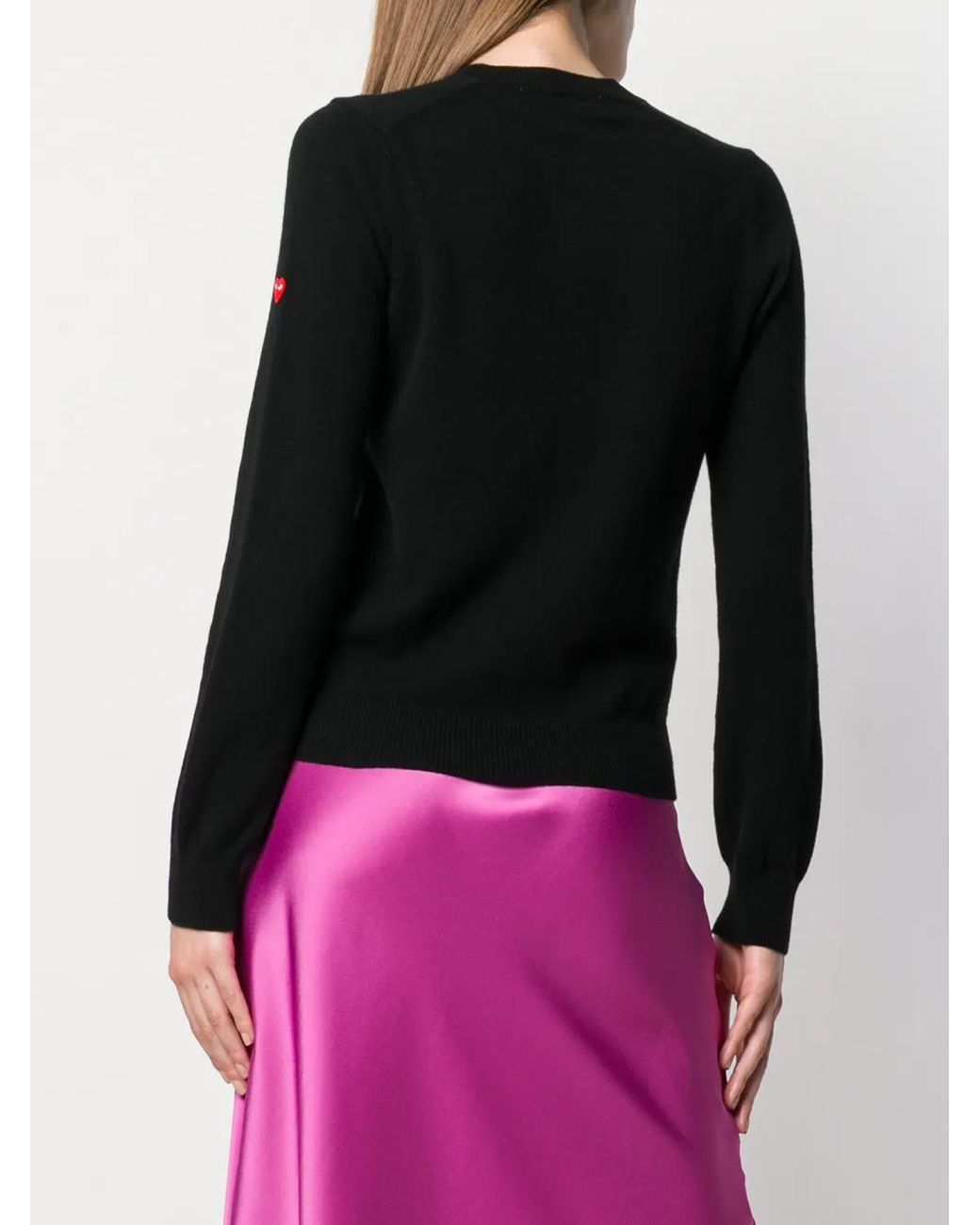 COMME DES GARÇONS PLAY Black Classic Knit Sweater
