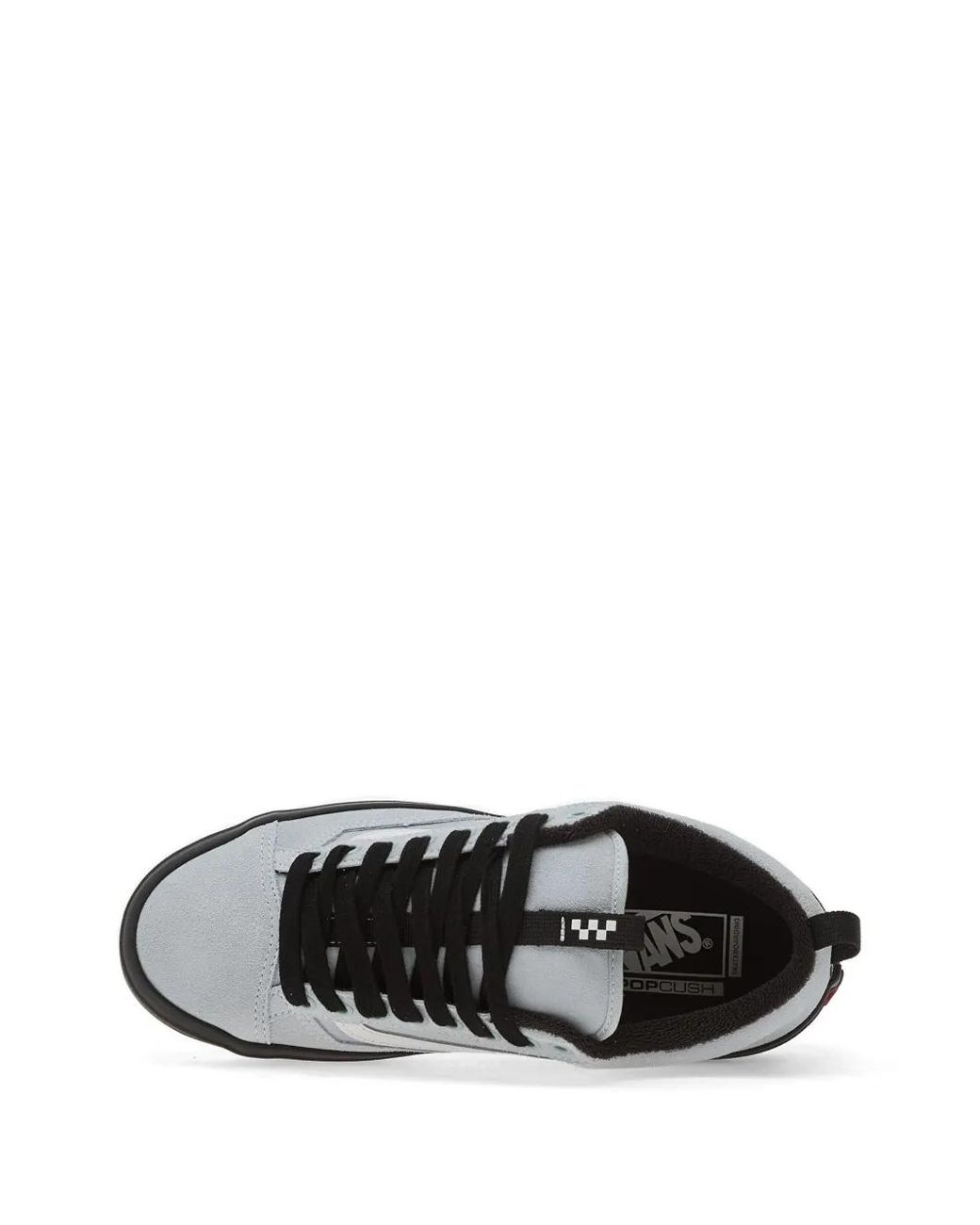 Vans White Old Skool 36+ Suede Side-Stripe Sneakers