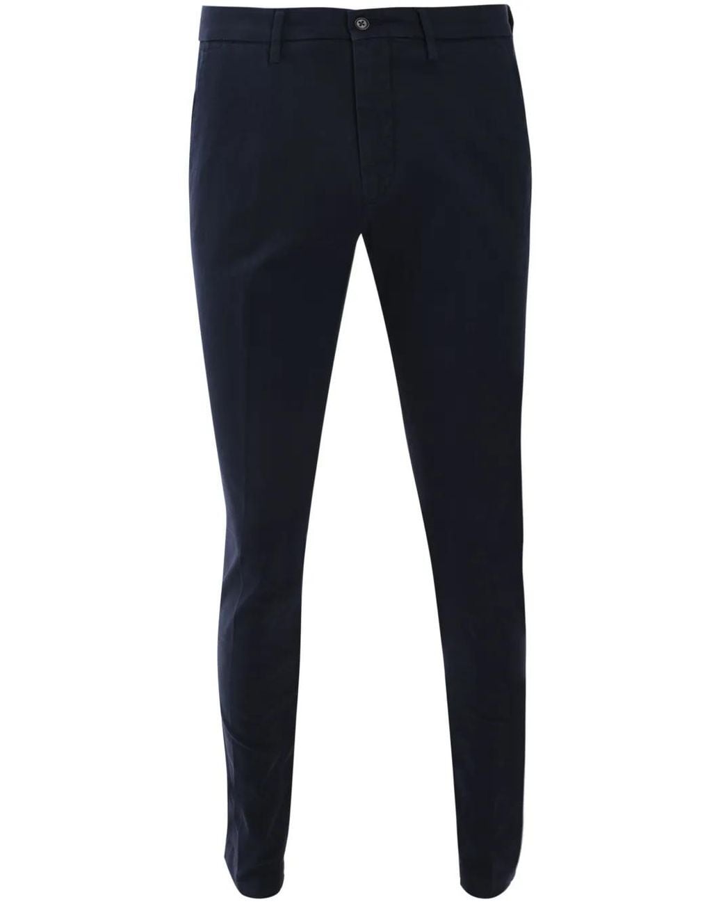 Corneliani Blue Slim-Cut Tailored Trousers for men