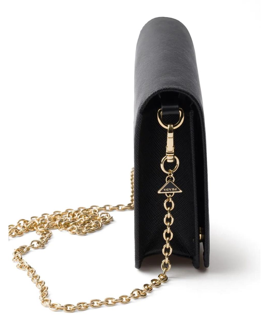 Prada Black Mini Saffiano Leather Bag