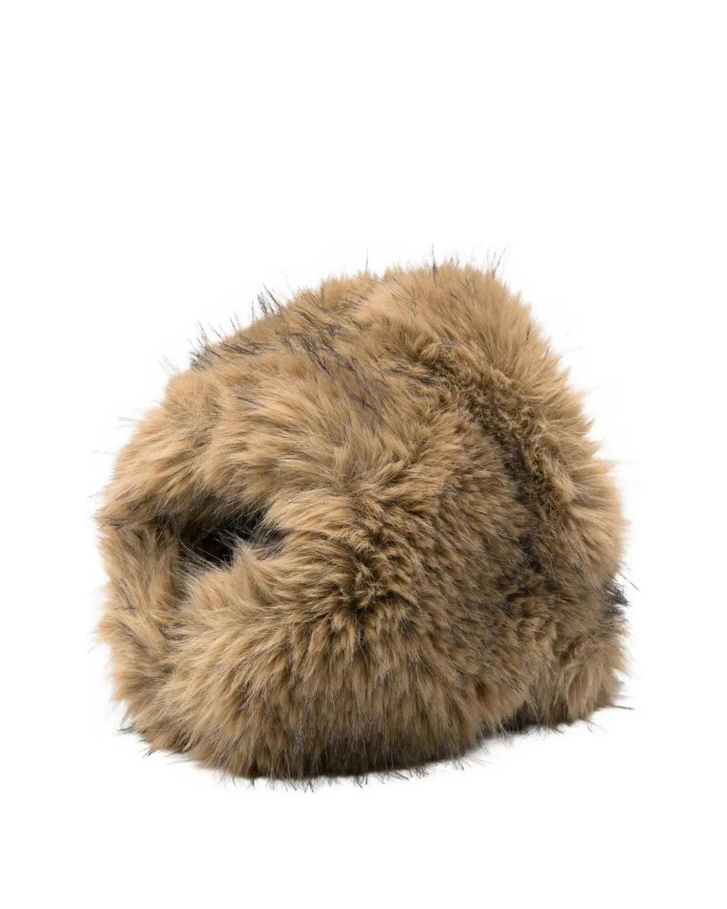 Goldbergh Natural Cher Faux-Fur Hat