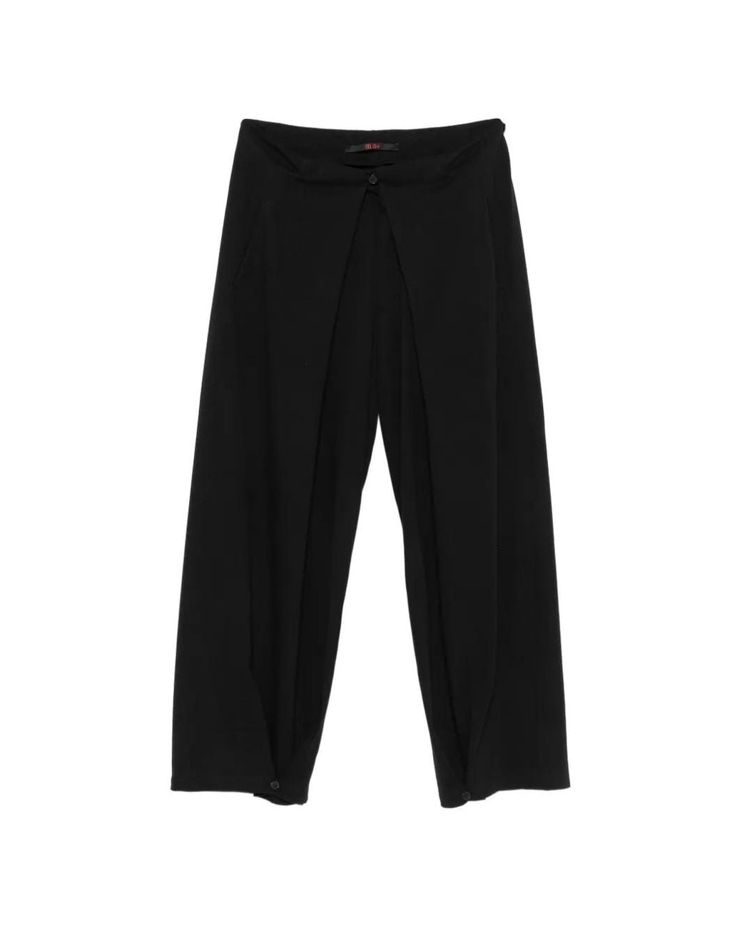 Ma+ Cropped Broek in het Black voor heren