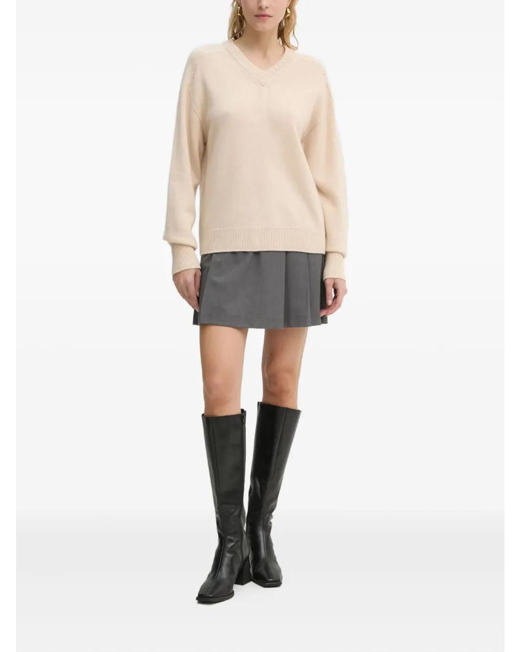A.L.C. White Calven Sweater