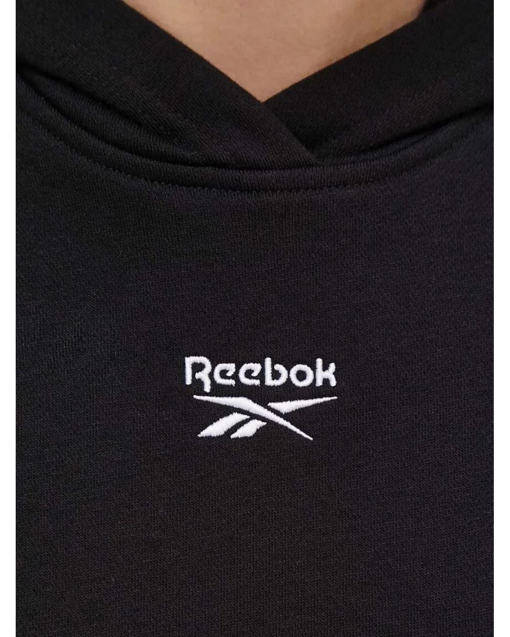 Reebok Black Identity Fleece Hoodie