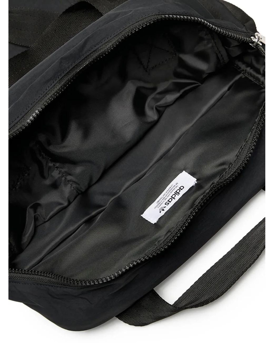 Adidas Black Logo Tote Backpack