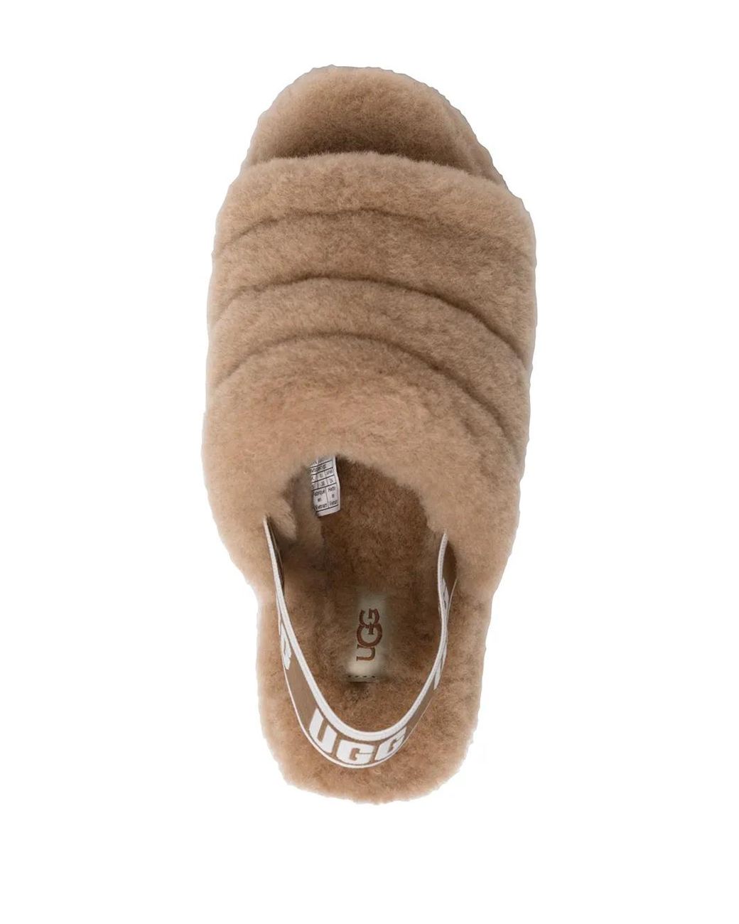 Fluff yeah slide pantoufles Ugg en coloris Brown