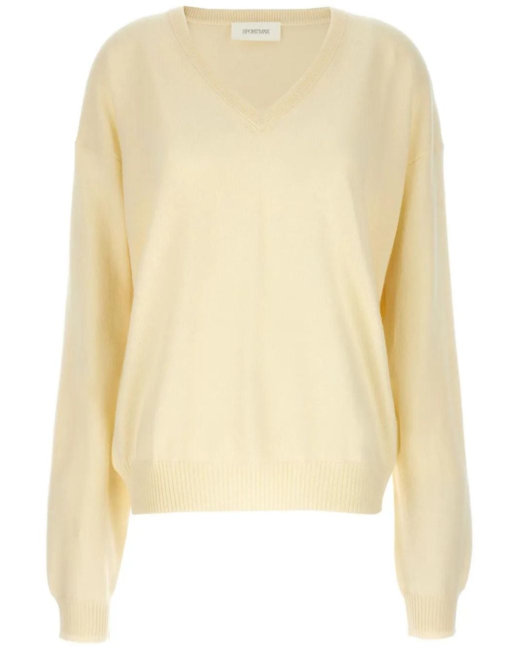 Sportmax Yellow Etruria Pullover