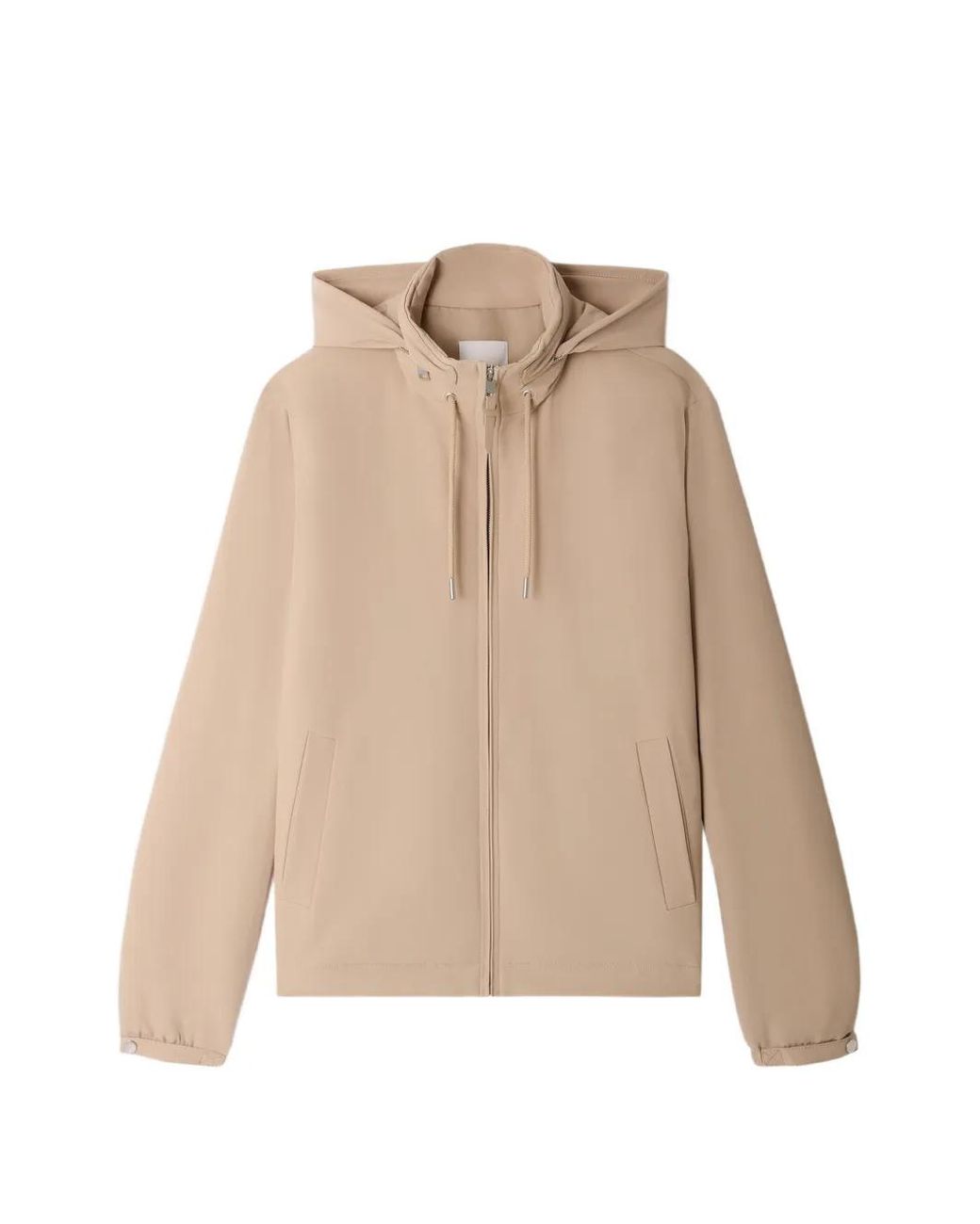 Sandro Natural Hooded Zip-Up Jacket for men