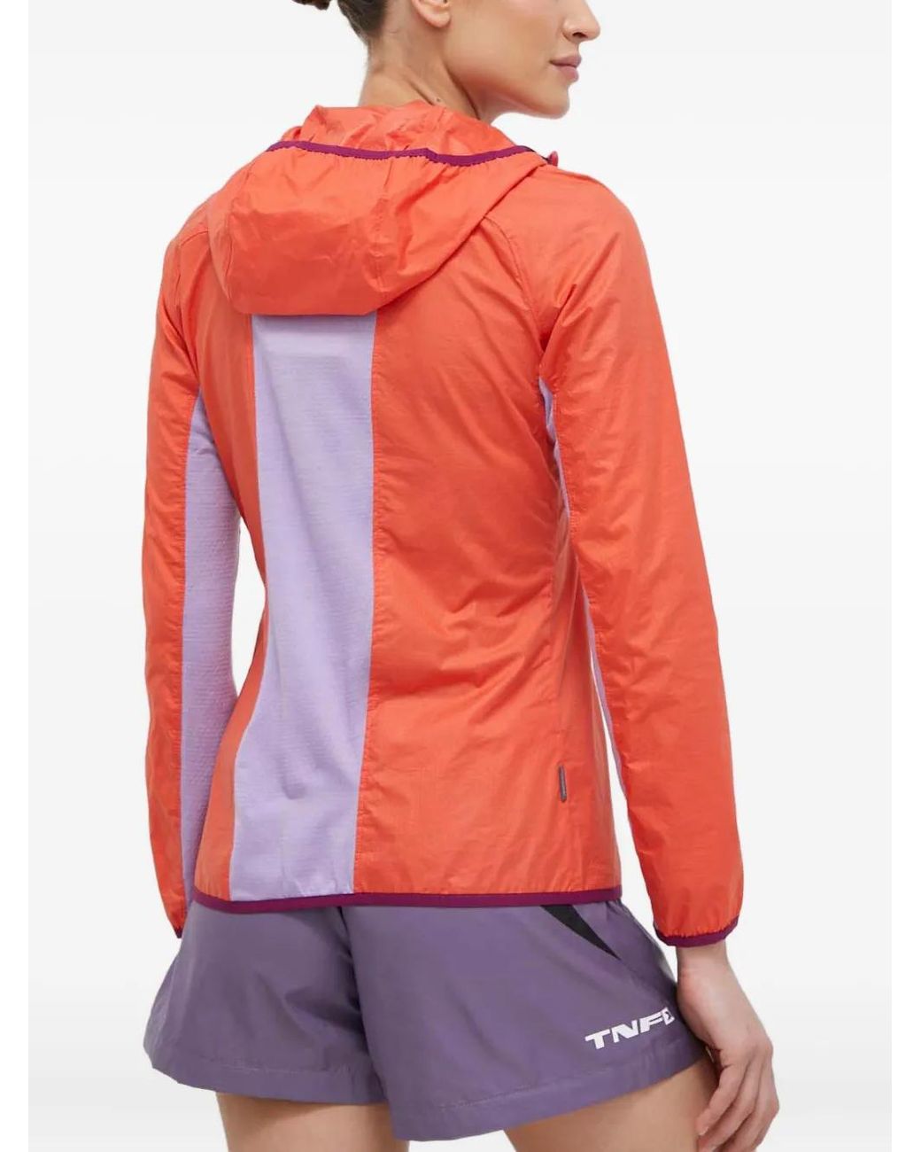 Icebreaker Red Hooded Colourblock Jacket