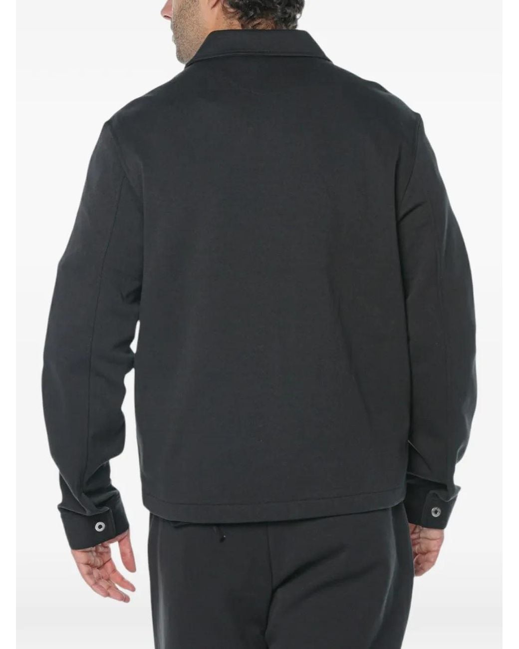 Michael Kors Black Cotton-Blend Jacket for men