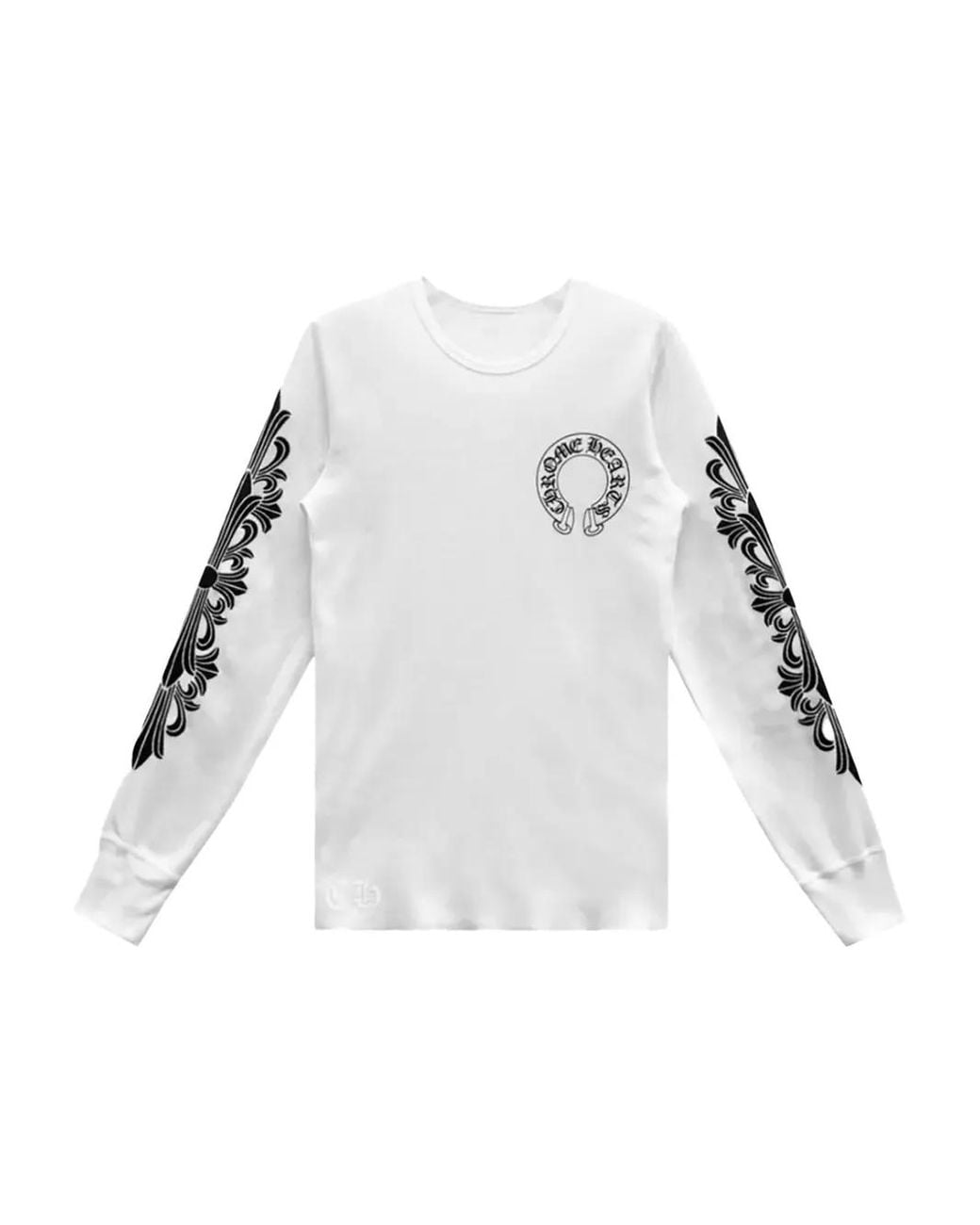 Chrome Hearts Logo-Print Cotton T-Shirt in White for Men | Lyst