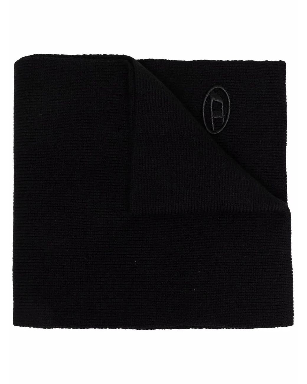 Écharpe K-Coder À Logo Brodé DIESEL en coloris Black