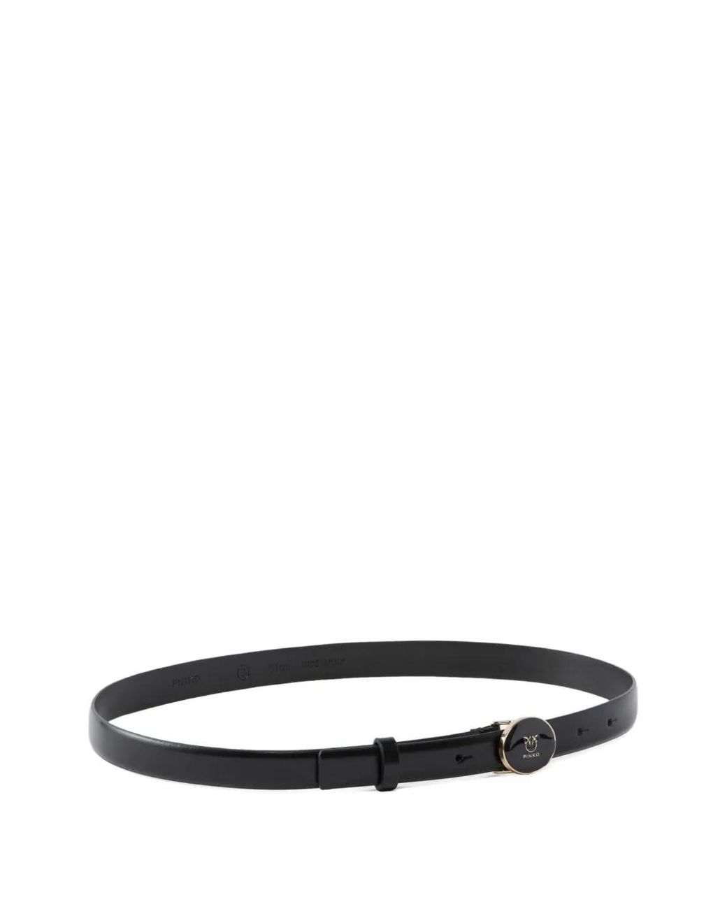 Pinko White Round Enamel